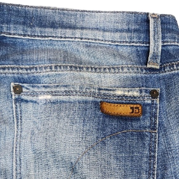Joe’s Cropped Jeans with Distressed Hem Stretch Soft Cute Pants Size W27 - Picture 8 of 9